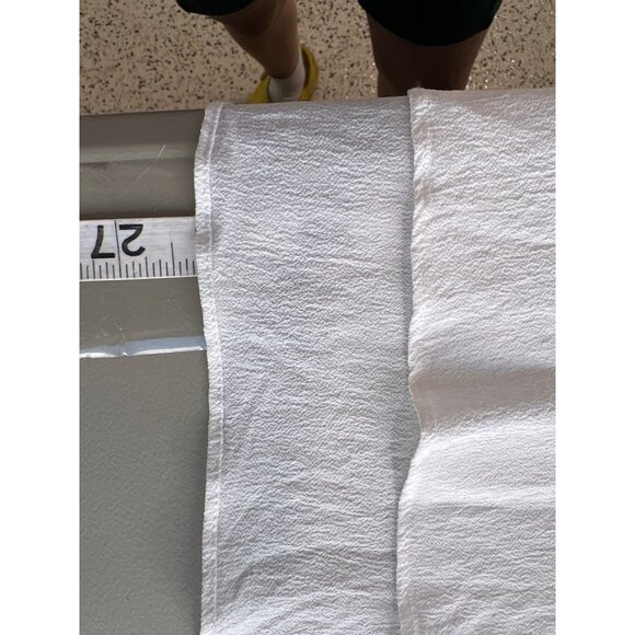 Hanita Sequin Runaway Button Down Shirt Blouse Women M White Embellished Preppy - Picture 5 of 9